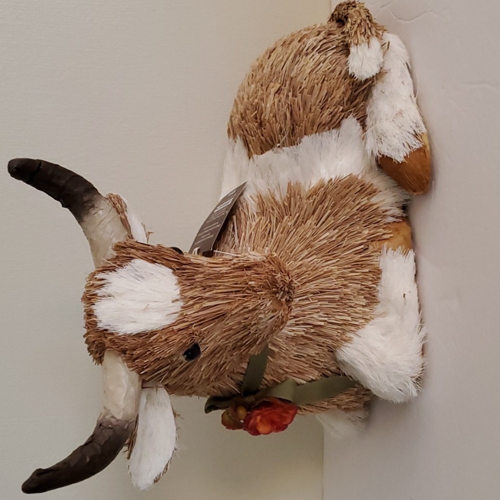 Pier 1 Fall Hank The Longhorn Farm Straw Animal